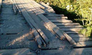 Grave estado de puentes en zonas rurales de Longaví