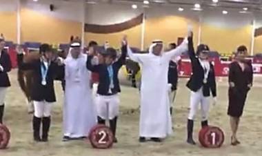 Claudio Sepúlveda Painamán gana oro en Olimpiadas Especiales de Abu Dhabi