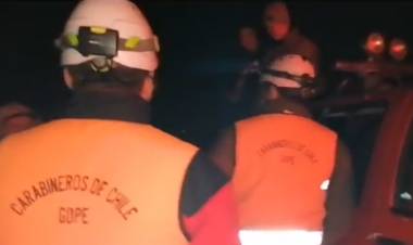 GOPE encabeza operación “rastrillo” para ubicar a menor desaparecido presuntamente en aguas del río Achibueno