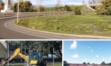 Exclusivo: Los detalles del millonario y polémico proyecto para hermosear el trébol de acceso a Linares