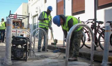 En Linares implementan 40 bici-estacionamientos