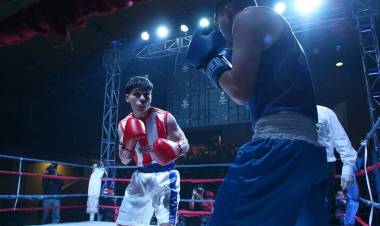 Boxeo y juegos populares hoy en la “Alameda de Linares”