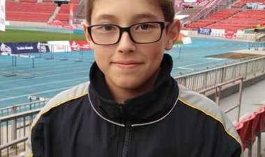 Luciano Serey se abre camino en el atletismo de alto rendimiento