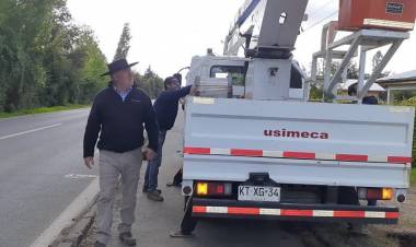 Iluminación Led llega a la zona urbana y rural de Longaví tras aprobación de millonario contrato