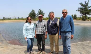 Inauguran nuevo tranque acumulación nocturna en Longaví