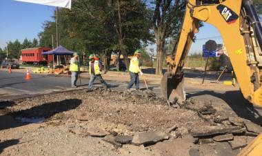 Mejoran vías urbanas en Colbún