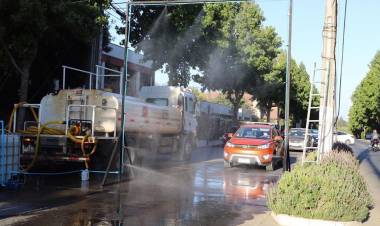 Municipalidad de Parral intensifica prácticas sanitizadoras en la comuna