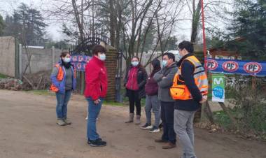 Anuncian mejoras para camino sector Salida Huapi de Linares