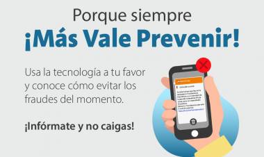 Más vale prevenir: conoce los fraudes que te pueden afectar