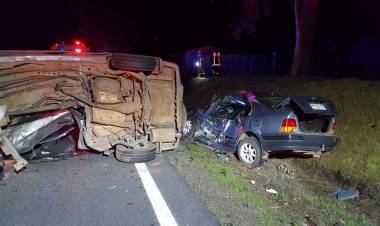 Tres víctimas por violento accidente en ruta que une Cauquenes con Parral