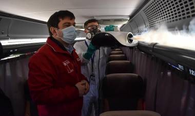 Pandemia obliga a reinventarse a empresarios del transporte 