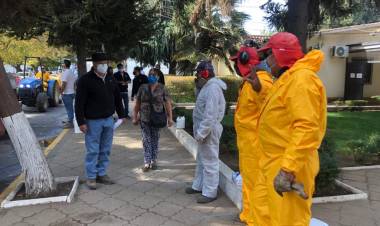  En Longaví se refuerza las medidas de prevención en días de confinamiento absoluto en el área urbana