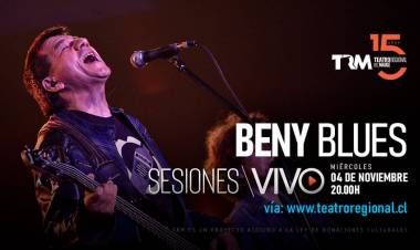Con nuevo trabajo discográfico "Beny Blues" llega al escenario del TRM