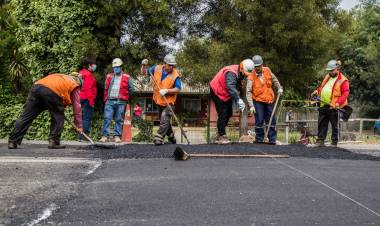 Construyen obras de seguridad vial en la Ruta L-25 conocida como el “paso de la muerte”