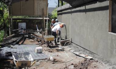 Avanza construcción de sede vecinal N°3 en la comuna de Colbún