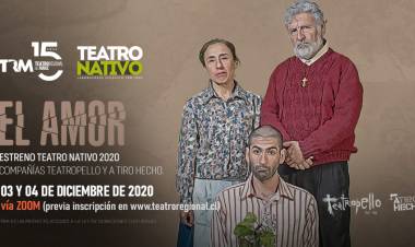 El teatro llega a Sesiones del TRM con la obra “El Amor”