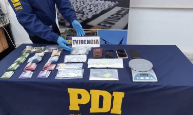 PDI logra la detención de cinco mujeres por microtráfico en Parral