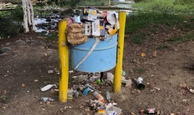 El total abandono del balneario popular "Riberas del Ancoa"