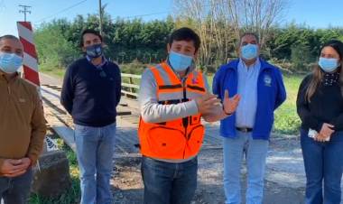 Comenzó construcción de puente "Piguchén" en la comuna de Retiro