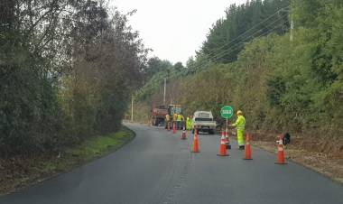 MOP realiza mejoramiento  de la ruta turística Linares-embalse Ancoa