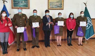  SernamEG y Carabineros intensifican trabajo  preventivo en violencia contra las mujeres