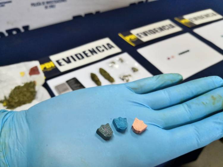 PDI incauta droga sintética que sería distribuida en Linares