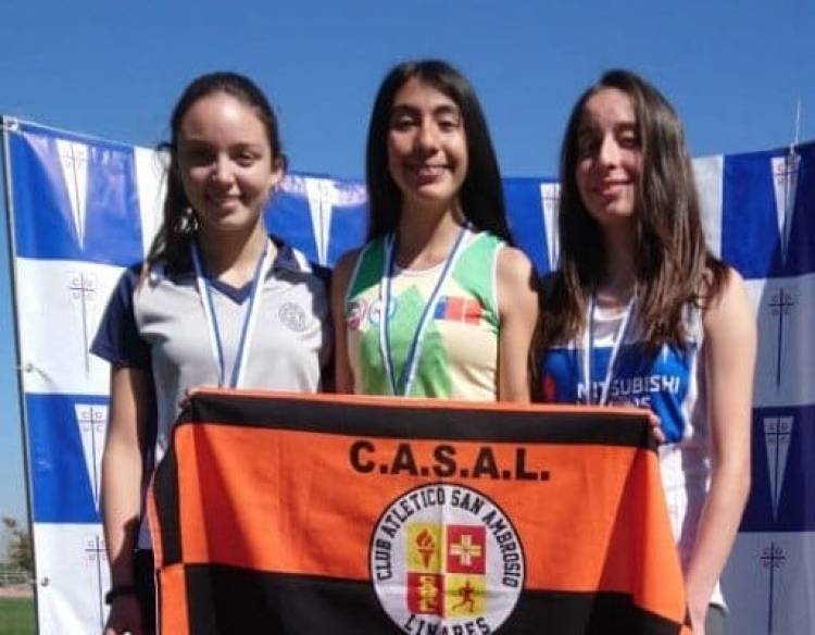 Destacada actuación de atletas linarenses en Campeonato Metropolitano
