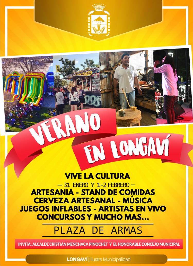 Primera “Fiesta de la Cultura” en Longaví