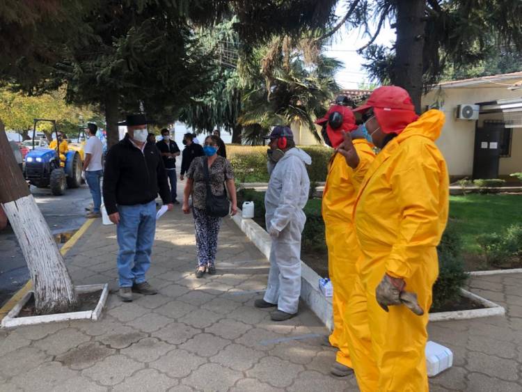  En Longaví se refuerza las medidas de prevención en días de confinamiento absoluto en el área urbana