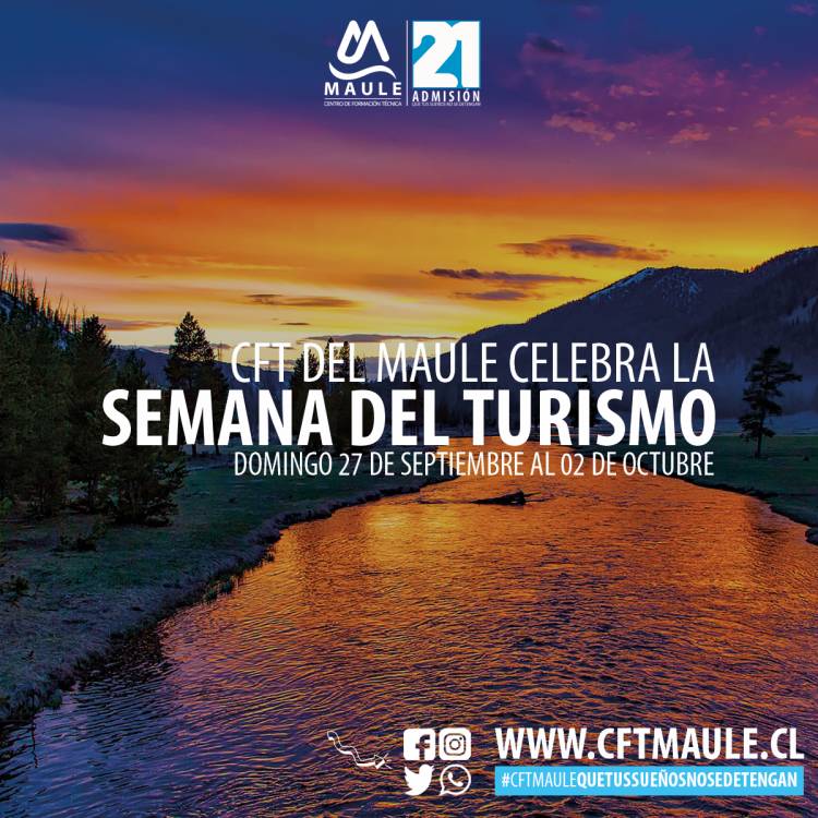 CFT Estatal Maule destacará importancia del turismo esta semana