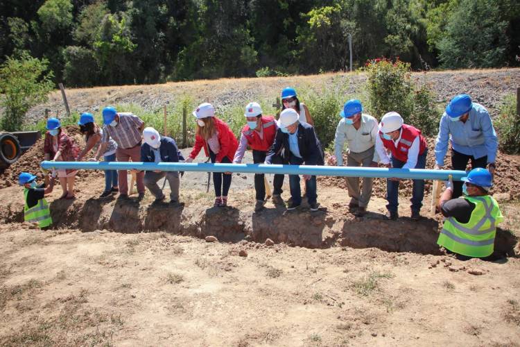 Comenzó la construcción del APR “Llepo-Peñasco” al interior del Santuario Achibueno